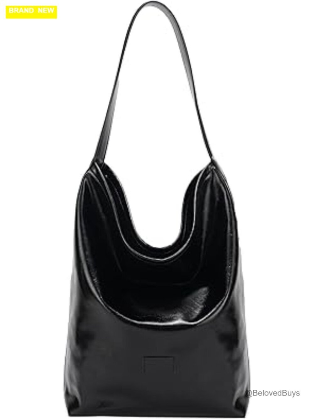 Faux Suede Hobo Bag – Vintage Slouchy Shoulder Bag with Fringe Detail